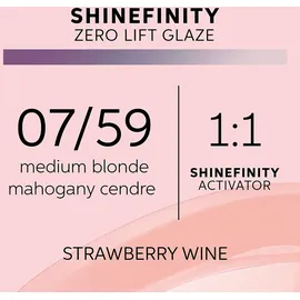 Wella Shinefinity 07/59 strawberry wine 60 ml
