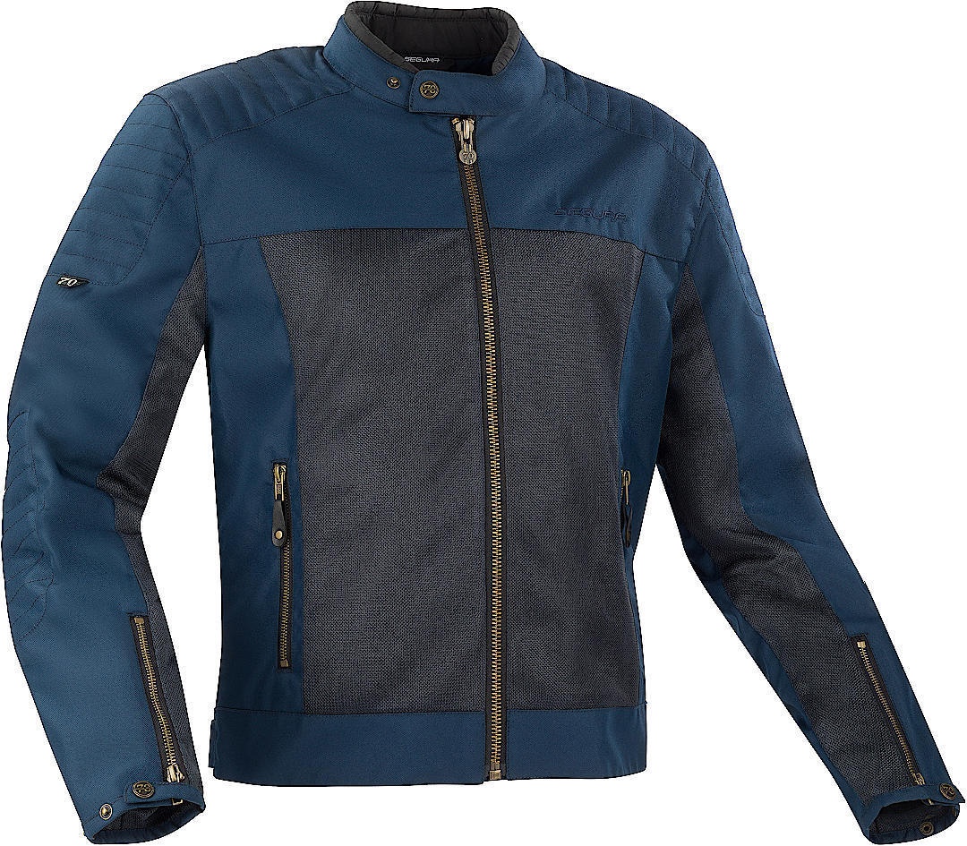 Segura Oskar Motorrad Textiljacke, blau, Größe 2XL