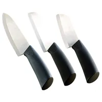 Rosenstein & Söhne Keramikmesser Set, 3er-Set: 12/15/15 cm Klinge