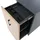 Mendler HWC-Q27 Büroschrank 74x43x80cm dunkelgrau