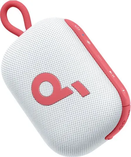 soundcore Select 4 Go Bluetooth-Lautsprecher, ultrakompakt, bis zu 20 Stunden Wiedergabezeit, IP67 wasser- und staubgeschützt, schwimmfähig, kraftvoller Sound, für Innen- und Außenbereich, Wandern und Radfahren, Rot