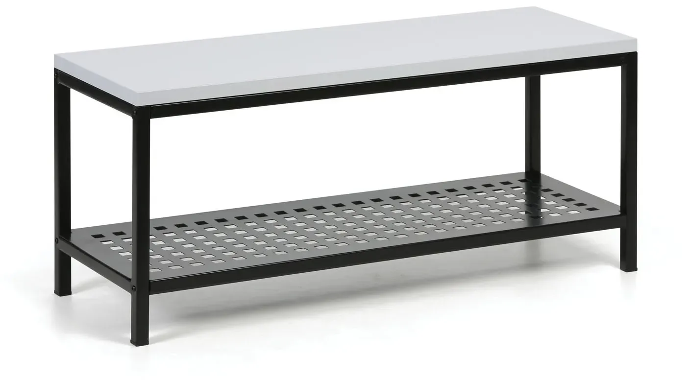 Schuhregal, 439 x 1000 x 360 mm, grau