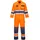 PORTWEST TX55 Herren Nantes Hi-Vis Reflektierende Overall-Arbeitsoveralls Sicherheitsklasse 3 Orange/Navy, S