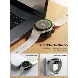 Joyroom JR-WQW02 Magnetisches Ladegerät für Samsung Galaxy Watch Schwarz