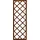 Andrewex Rankgitter Nancy 60 x 180 cm Braun