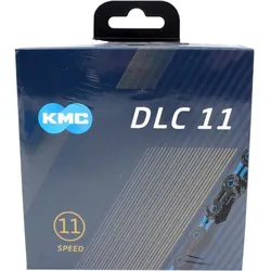 KMC Fahrradkette DLC 11 – 118 Glieder – Blau/Schwarz – Extrem langlebig – 243 g EINHEITSGRÖSSE