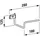Laufen VAL Handtuchstange 1-armig Silber H3812810040001