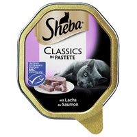 Sheba Classics in Pastete mit Lachs 22 x 85