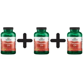 Swanson Leinsamenöl 1000 mg Kapseln 100 St.