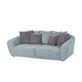 Smart Big Sofa Savita ¦ grün ¦ Maße (cm): B: 250 H: 81 T: 106.0