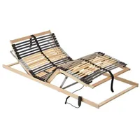 VidaXL Elektrischer Lattenrost 39 Latten 7 Zonen 100x190 cm