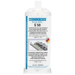 Easy-Mix S 50 | Epoxid-Klebstoff für schnelle Reparatur- und Wartungsarbeiten | 50 ml