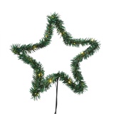 MARELIDA LED Gartenstecker Stern Leuchtstern Lichterstern H: 70cm Weihnachtsdeko f. Außen