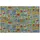 Snapstyle Abenteuerland Kinderteppich 80 x 160 cm Mehrfarbig