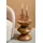 Leitmotiv Beistelltisch, Braun, Holz, Rund, 35x46x35 cm, CE, Wohnzimmer, Wohnzimmertische, Beistelltische