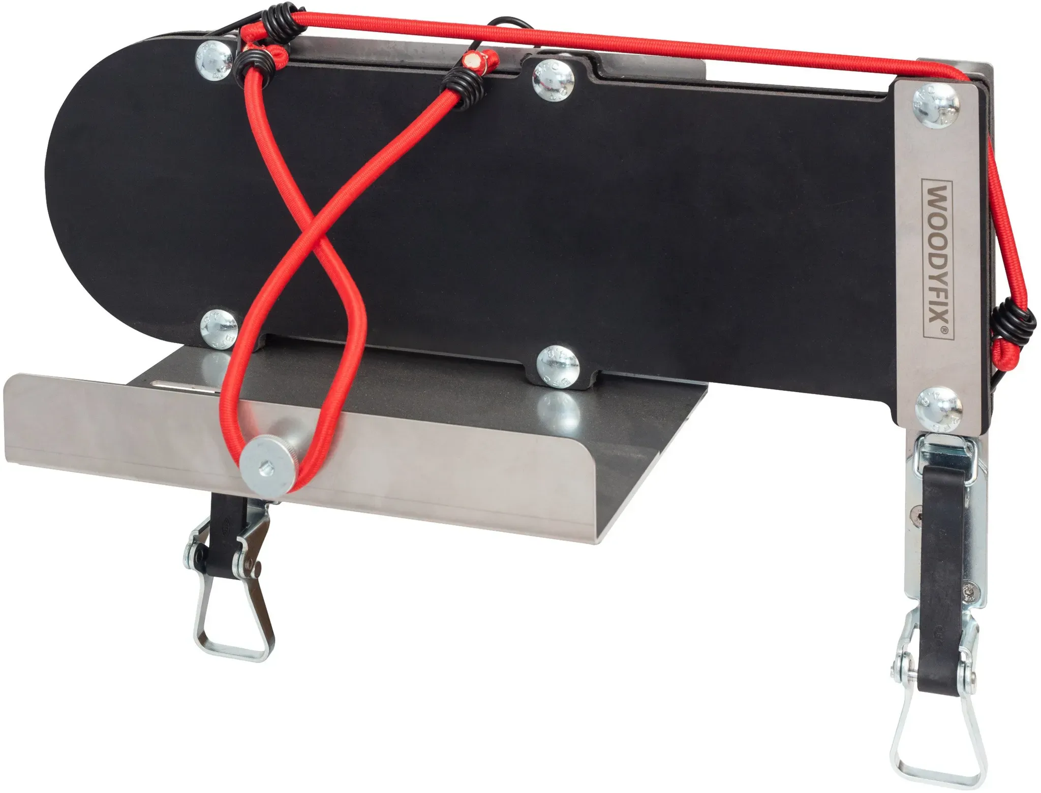 Woodyfix Motorsägenhalter mit Sappie- und Kanisterhalter WF3
