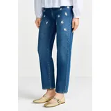 richroyal RICHROYAL, Straight-Jeans blau 28/32