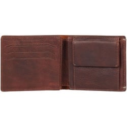 BURKELY Antique Avery Billfold Low Dark Brown