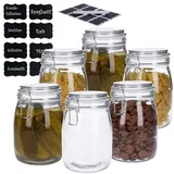 TALK-POINT Vorratsglas 1000 ml 6 St.
