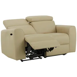 Home Affaire "Sentrano", beige (creme), B:152cm H:82cm T:98cm, NaturLEDER/Kunstleder (Das Leder hat eine Dicke von 0, 9-1, 0 mm);Kunstleder;Webstoff (95% Polyester, 5% Nylon);Struktur fein (95% Polyester, 5% Nylon), Sofas, 152 cm, man. o. elektr.