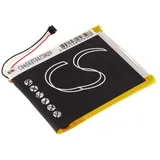 Powery Akku für Garmin Nüvi 3490LMT