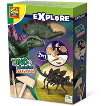 SES Creative SES SES Dinosaurier Fossil 2in1 Stegosaurus 25094 50942