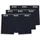 Boss Trunk 3 Pack Boxershorts Blau S 3er Pack