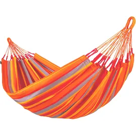 La Siesta Hängematte Classic Single 300 x 140 cm Orange/Rot