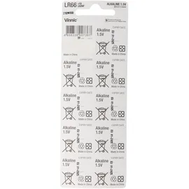 Vinnic AG 4 LR626 18 mAh 10 St.