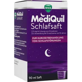 WICK MediQuil Schlafsaft 2,5 mg/ml Lösung