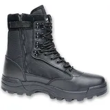 Brandit Textil Brandit Unisex Tactical Boots Zipper Taktische Militärstiefel, Schwarz, 41 EU