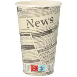 Starpak 1000 Pappbecher `To Go` 0,4 l `sprint` Heißgetränk Kaffee Becher