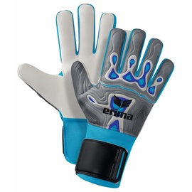 Erima Flex-Ray Protect Torwarthandschuhe mit Fingersave grau/blau 7