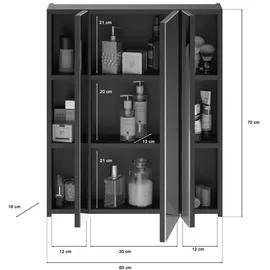 xonox home Linus 60 cm schwarz