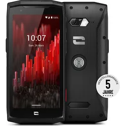 CROSSCALL Smartphone "Core-M5", schwarz, 64 GB, Mobiltelefone