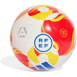 adidas Spain 25 Competition Fußball - White / Red / Bright Yellow - 5