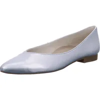 Paul Green Ballerinas in Metallic Silver / 6.5 UK