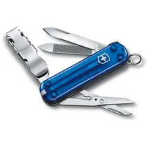 Victorinox Nail Clip 580 Blau Transparent