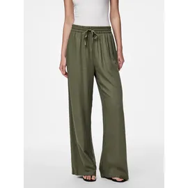 Pieces PCPIA HW WIDE PANTS Schlupfhose Grün L