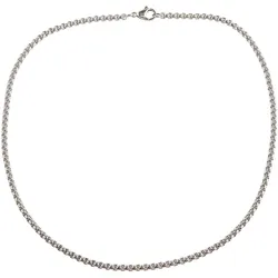 Firetti Edelstahlkette »Schmuck Geschenk, 3 mm, Venezianerkettengliederung, schlicht, massiv«, Made in Germany Firetti edelstahlfarben 45