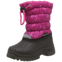 Playshoes Winter-Bootie Sterne, pink 20/21