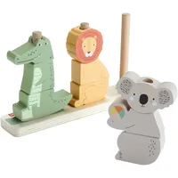 Fisher-Price Stapel-Tierwelt aus Holz,