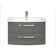 Pelipal Waschbeckenunterschrank Serie 4010 Waschtischunterschrank Graphit Str. quer 80 cm LIEFERUNG OHNE WASCHBECKEN & ARMATUR