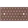 GAH Alberts Lochplatte 200 x 100 x 2 mm Rostbraun