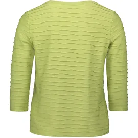 Betty Barclay Basic, Shirt mit Wellenstruktur in fresh moss, | Gr.: 42