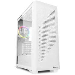 0 Sharkoon PC Gehäuse VS9 RGB White ATX weiß