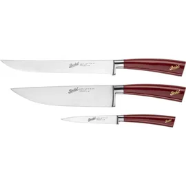 Berkel Elegance Messerset 3-tlg. Rot