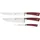 Berkel Elegance Messerset 3-tlg. Rot