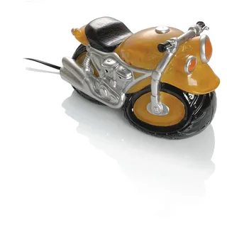 Booster Cast Stone Table Lamp Motorbike Motorrad Tischleuchte, gelb
