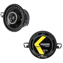 Kicker 43DSC3504 8,7 cm Koax-LS Schwarz